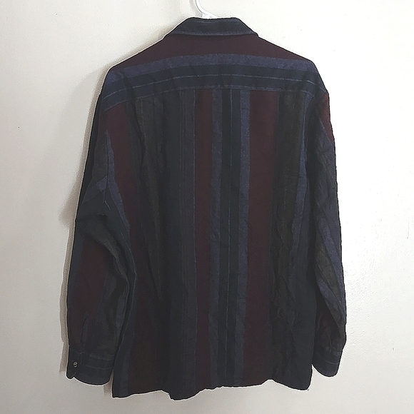 Mens Mikael York Collection Vintage Button Down Shirt - Picture 6 of 7